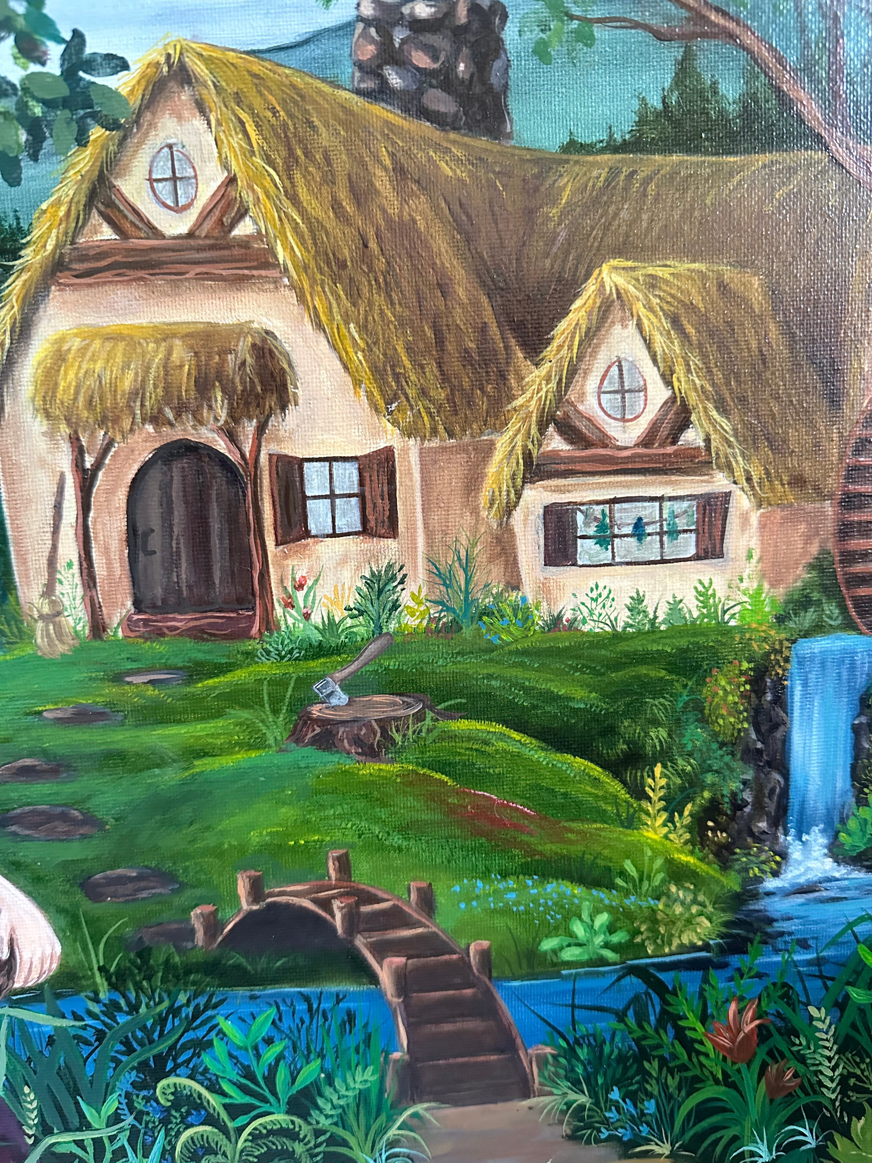 The Lake Witch's Cottage (detail 3)