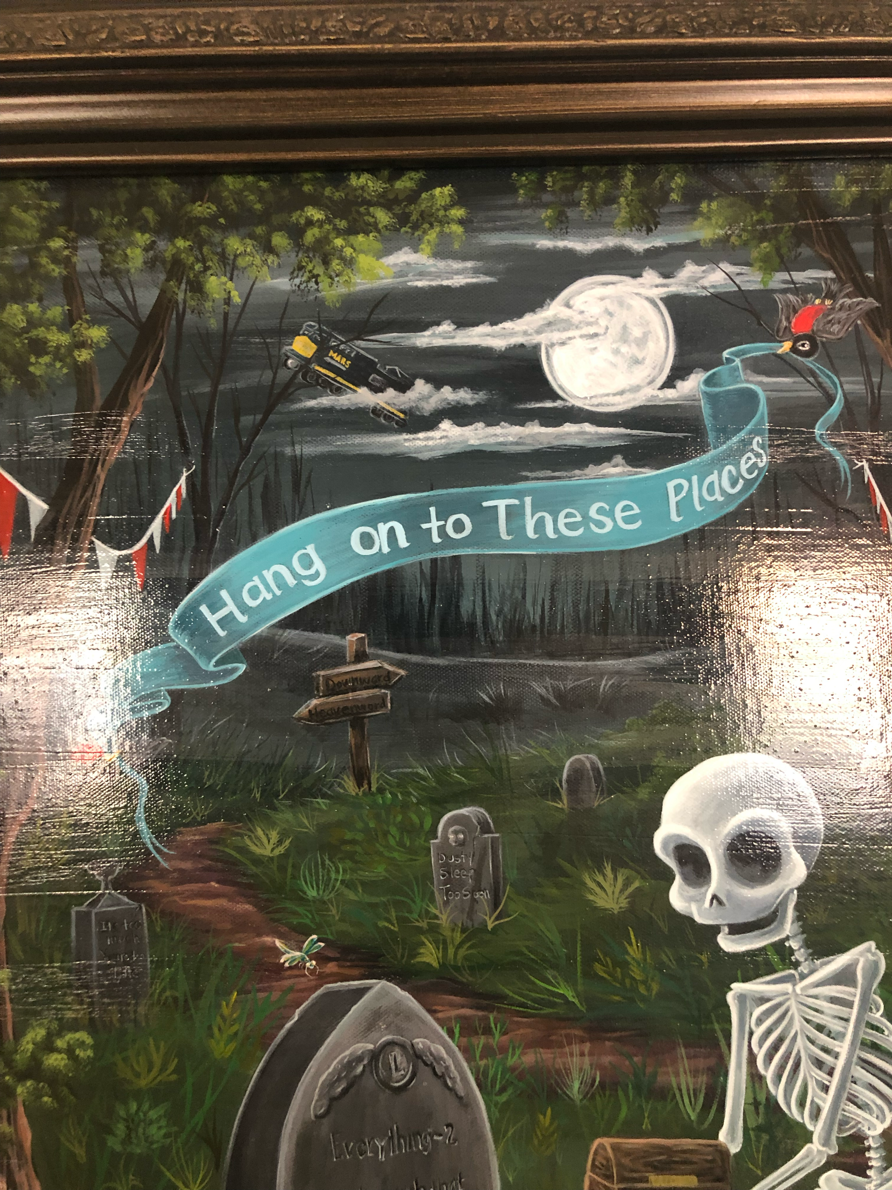 Lazarus Comes Home (detail 2)