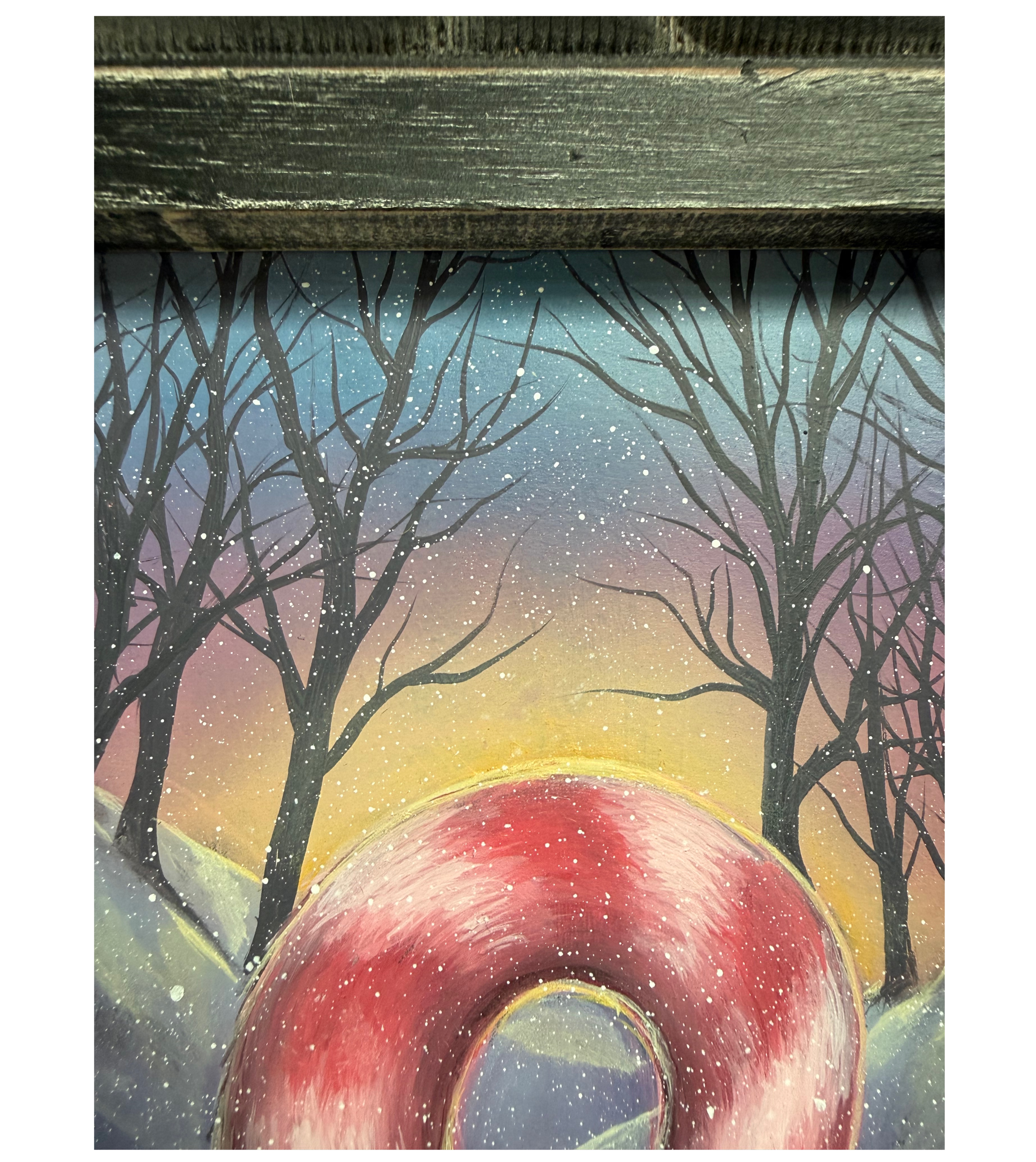 Sunset in Kitty Kane Forest (detail)